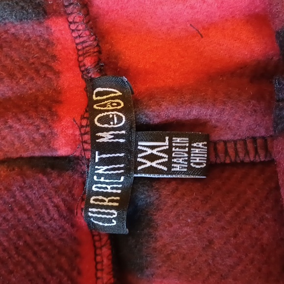 NWT DOLLSKILL XXL CURRENT MOOD RED/BLACK PLAID SHORTS CAT CAMI BLACK SLEEP SET - Picture 6 of 10